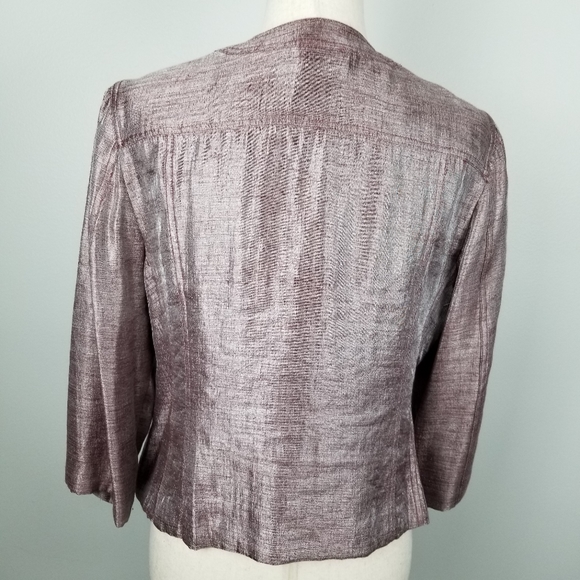 Ruby Rd Irridesent Shacket 14P - Picture 4 of 5